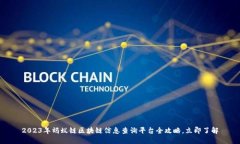 2023年蚂蚁链区块链信息查询平台全攻略，立即了